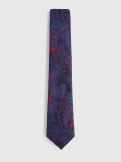Alvaro Moreno Corbatas|Corbatas|CORBATA JACQUARD MF Azul Marino