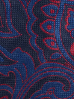 Alvaro Moreno Corbatas|Corbatas|CORBATA JACQUARD MF Azul Marino