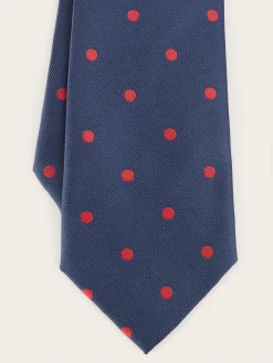 Alvaro Moreno Corbatas|Corbatas|CORBATA JACQUARD MF Azul Marino