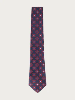 Alvaro Moreno Corbatas|Corbatas|CORBATA JACQUARD MF Azul Marino