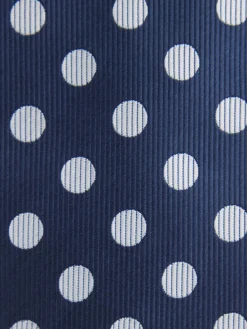 Alvaro Moreno Corbatas|Corbatas|CORBATA JACQUARD MF Azul Marino