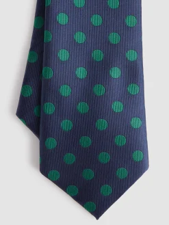 Alvaro Moreno Corbatas|Corbatas|CORBATA JACQUARD MF Azul Marino