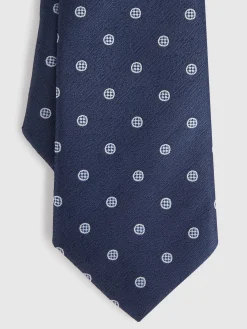 Alvaro Moreno Corbatas|Corbatas|CORBATA JACQUARD MF Azul Marino