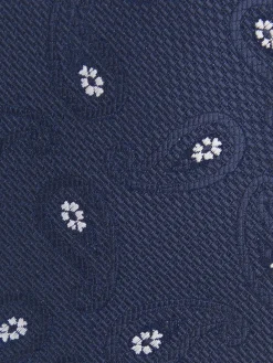 Alvaro Moreno Corbatas|Corbatas|CORBATA JACQUARD MF Azul Marino