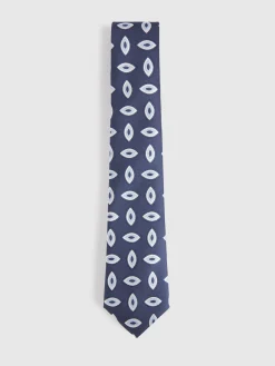 Alvaro Moreno Corbatas|Corbatas|CORBATA JACQUARD MF Azul Marino