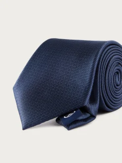 Alvaro Moreno Corbatas|Corbatas|CORBATA JACQUARD MF Azul Marino