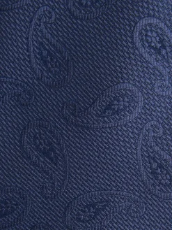 Alvaro Moreno Corbatas|Corbatas|CORBATA JACQUARD MF Azul Marino