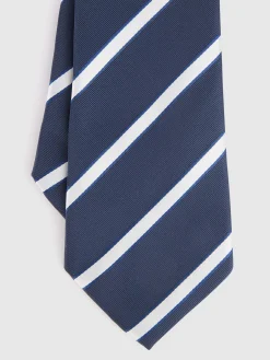 Alvaro Moreno Corbatas|Corbatas|CORBATA JACQUARD MF Azul Marino