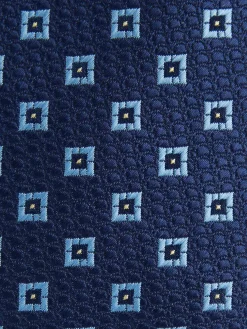 Alvaro Moreno Corbatas|Corbatas|CORBATA JACQUARD MF Azul Marino