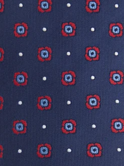 Alvaro Moreno Corbatas|Corbatas|CORBATA JACQUARD MF Azul Marino