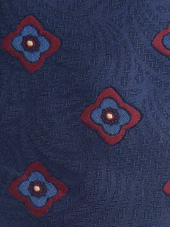 Alvaro Moreno Corbatas|Corbatas|CORBATA JACQUARD MF Azul Marino