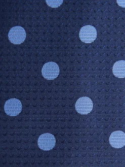Alvaro Moreno Corbatas|Corbatas|CORBATA JACQUARD MF Azul Marino