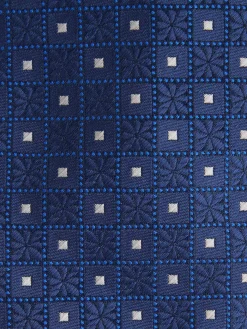 Alvaro Moreno Corbatas|Corbatas|CORBATA JACQUARD MF Azul Marino