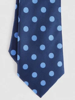 Alvaro Moreno Corbatas|Corbatas|CORBATA JACQUARD MF Azul Marino