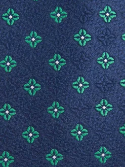 Alvaro Moreno Corbatas|Corbatas|CORBATA JACQUARD MF Azul Marino