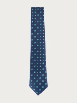 Alvaro Moreno Corbatas|Corbatas|CORBATA JACQUARD MF Azul Marino