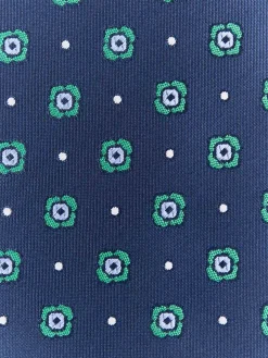 Alvaro Moreno Corbatas|Corbatas|CORBATA JACQUARD MF Azul Marino