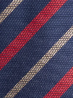Alvaro Moreno Corbatas|Corbatas|CORBATA JACQUARD MF Azul Marino