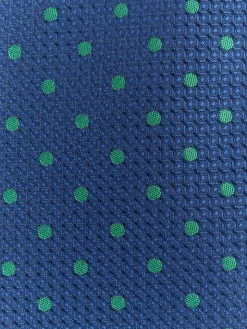 Alvaro Moreno Corbatas|Corbatas|CORBATA JACQUARD MF Azul Marino