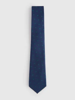 Alvaro Moreno Corbatas|Corbatas|CORBATA JACQUARD MF Azul Marino