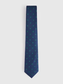 Alvaro Moreno Corbatas|Corbatas|CORBATA JACQUARD MF Azul Marino