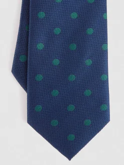 Alvaro Moreno Corbatas|Corbatas|CORBATA JACQUARD MF Azul Marino