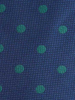 Alvaro Moreno Corbatas|Corbatas|CORBATA JACQUARD MF Azul Marino