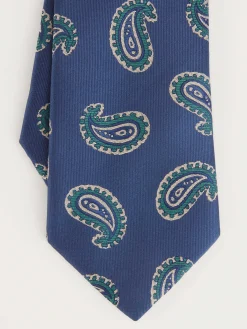Alvaro Moreno Corbatas|Corbatas|CORBATA JACQUARD MF Azul Marino