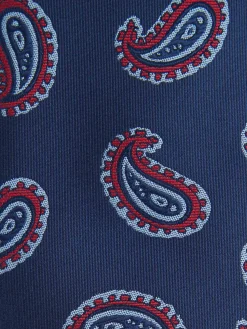 Alvaro Moreno Corbatas|Corbatas|CORBATA JACQUARD MF Azul Marino