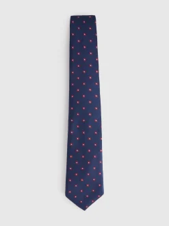 Alvaro Moreno Corbatas|Corbatas|CORBATA JACQUARD MF Azul Marino
