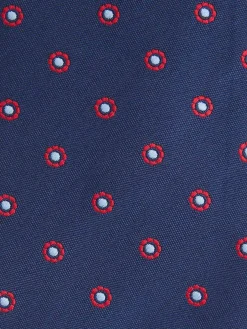 Alvaro Moreno Corbatas|Corbatas|CORBATA JACQUARD MF Azul Marino