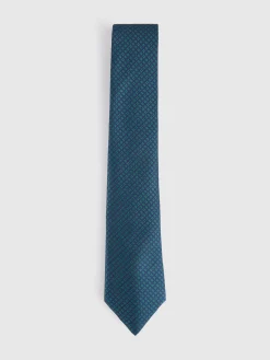 Alvaro Moreno Corbatas|Corbatas|CORBATA JACQUARD MF Azul Marino