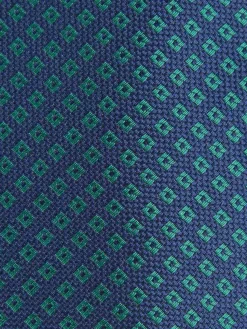 Alvaro Moreno Corbatas|Corbatas|CORBATA JACQUARD MF Azul Marino