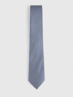 Alvaro Moreno Corbatas|Corbatas|CORBATA JACQUARD MF Azul Marino