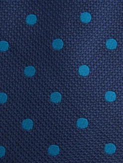 Alvaro Moreno Corbatas|Corbatas|CORBATA JACQUARD MF Azul Marino