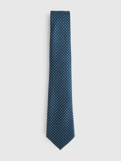 Alvaro Moreno Corbatas|Corbatas|CORBATA JACQUARD MF Azul Marino