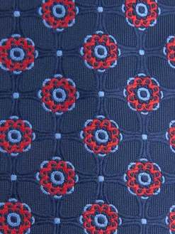 Alvaro Moreno Corbatas|Corbatas|CORBATA JACQUARD MF Azul Marino