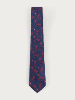 Alvaro Moreno Corbatas|Corbatas|CORBATA JACQUARD MF Azul Marino