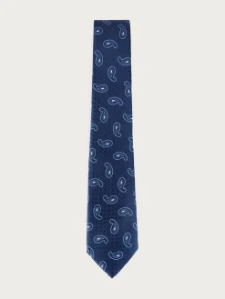Alvaro Moreno Corbatas|Corbatas|CORBATA JACQUARD MF Azul Marino