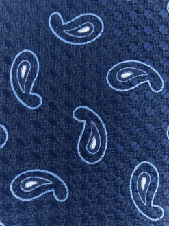 Alvaro Moreno Corbatas|Corbatas|CORBATA JACQUARD MF Azul Marino