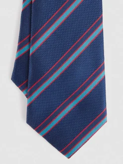 Alvaro Moreno Corbatas|Corbatas|CORBATA JACQUARD MF Azul Marino