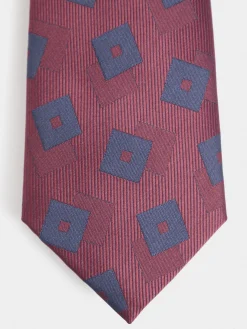 Alvaro Moreno Corbatas|Corbatas|CORBATA JACQUARD MF Burdeos