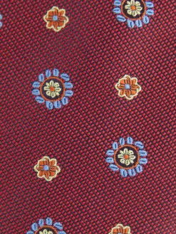 Alvaro Moreno Corbatas|Corbatas|CORBATA JACQUARD MF Burdeos