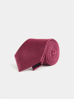 Alvaro Moreno Corbatas|Corbatas|CORBATA JACQUARD MF Burdeos