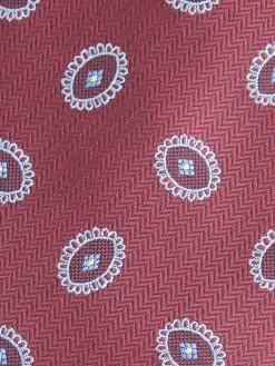 Alvaro Moreno Corbatas|Corbatas|CORBATA JACQUARD MF Burdeos