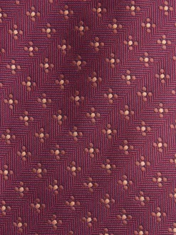 Alvaro Moreno Corbatas|Corbatas|CORBATA JACQUARD MF Burdeos