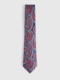 Alvaro Moreno Corbatas|Corbatas|CORBATA JACQUARD MF Burdeos