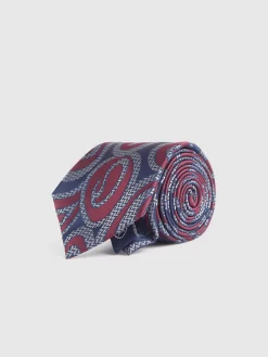 Alvaro Moreno Corbatas|Corbatas|CORBATA JACQUARD MF Burdeos