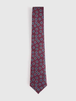 Alvaro Moreno Corbatas|Corbatas|CORBATA JACQUARD MF Burdeos
