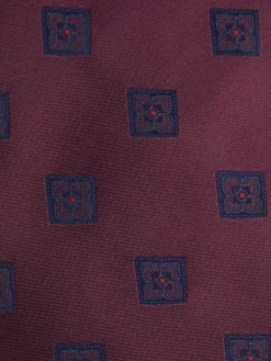 Alvaro Moreno Corbatas|Corbatas|CORBATA JACQUARD MF Burdeos